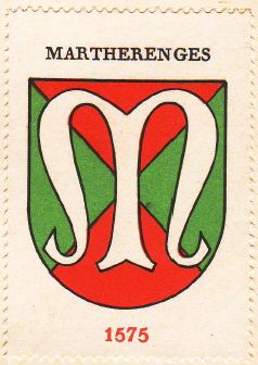 Wappen von/Blason de Martherenges