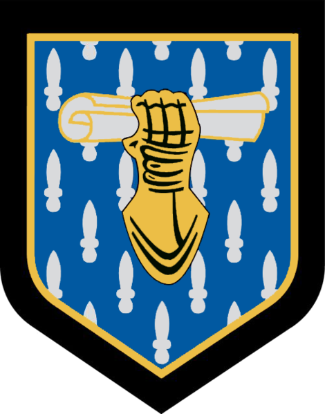 Coat of arms (crest) of School Command of the National Gendarmerie, France
