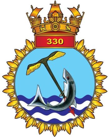 Coat of arms (crest) of the INAS 330 Harpoons, Indian Navy
