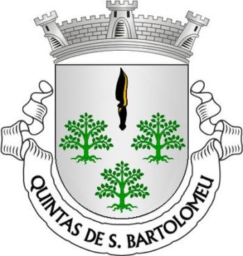 Brasão de Quintas de São Bartolomeu/Arms (crest) of Quintas de São Bartolomeu