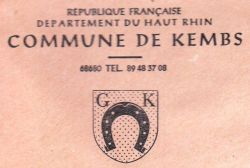 Blason de Kembs/Arms (crest) of Kembs