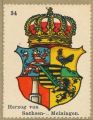 Wappen von Herzog von Sachsen-Meiningen