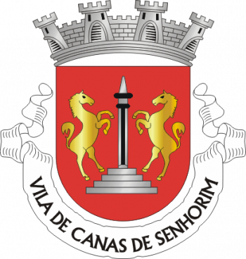 Brasão de Canas de Senhorim/Arms (crest) of Canas de Senhorim