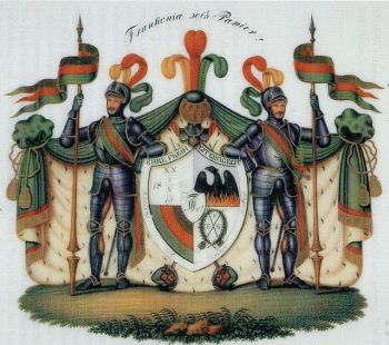 Wappen von Corps Franconia zu Jena/Arms (crest) of Corps Franconia zu Jena