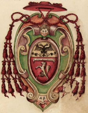 Arms (crest) of Pietro Bertani