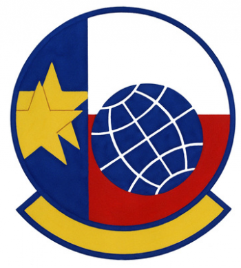 Coat of arms (crest) of the 181st Aerial Port Flight, Texas Air National Guard