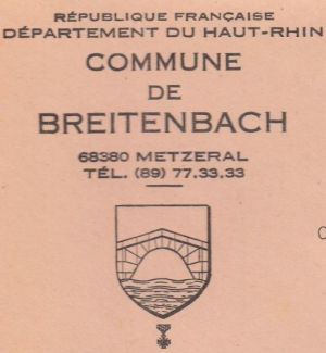 Blason de Breitenbach (Haut-Rhin)