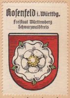 Wappen von Rosenfeld/Arms (crest) of Rosenfeld