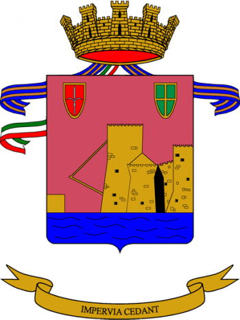 Coat of arms (crest) of the 5th Engineer Regiment, Italian Army