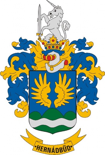 Hernádbűd (címer, arms)
