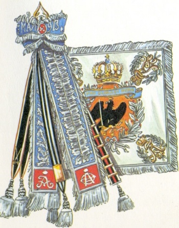 Coat of arms (crest) of 2nd Guards Dragoon Regiment Empress Alexandra of Russia, Germany