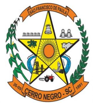 Brasão de Cerro Negro/Arms (crest) of Cerro Negro