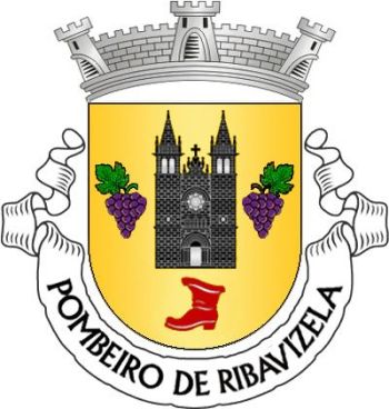 Brasão de Pombeiro de Ribavizela/Arms (crest) of Pombeiro de Ribavizela