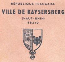 Blason de Kaysersberg/Arms (crest) of Kaysersberg