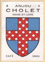 Blason de Cholet/Arms (crest) of Cholet
