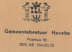 Wapen van Havelte/Arms (crest) of Havelte