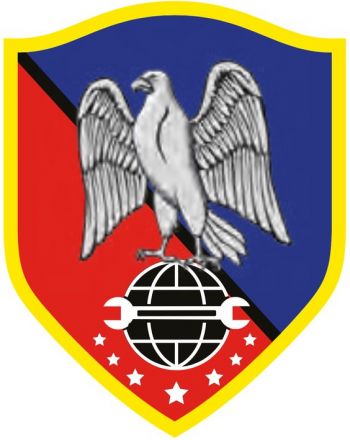 Coat of arms (crest) of the Aviation Special Maintenance Battalion, Colombian Army