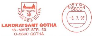 Wappen von Gotha (kreis)/Coat of arms (crest) of Gotha (kreis)