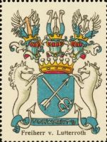 Wappen Freiherr von Lutterroth