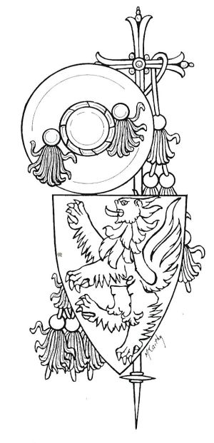 Arms (crest) of Louis de Luxembourg