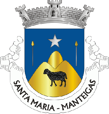 Brasão de Santa Maria (Manteigas)/Arms (crest) of Santa Maria (Manteigas)