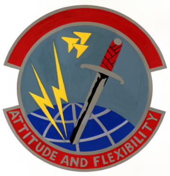 Coat of arms (crest) of the 403rd Communications Squadron, US Air Force