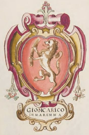 Stemma di Giuncarico/Arms (crest) of Giuncarico