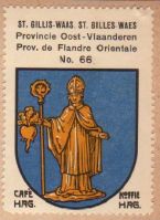 Wapen van Sint-Gillis-Waas/Arms (crest) of Sint-Gillis-Waas