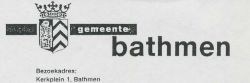 Wapen van Bathmen/Arms (crest) of Bathmen