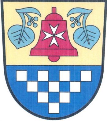 Arms (crest) of Netřebice (Nymburk)