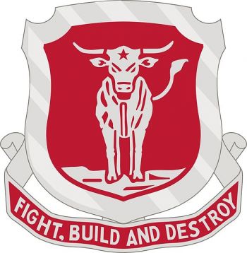Coat of arms (crest) of 39th Engineer Battalion, US Army