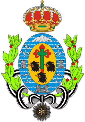 Escudo de Santa Cruz de Tenerife/Arms (crest) of Santa Cruz de Tenerife