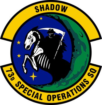 Coat of arms (crest) of 73rd Special Operations Squadron, US Air Force
