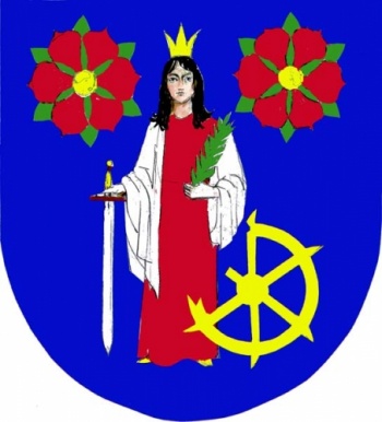 Arms (crest) of Kateřinice (Vsetín)