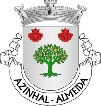 Brasão de Azinhal (Almeida)/Arms (crest) of Azinhal (Almeida)