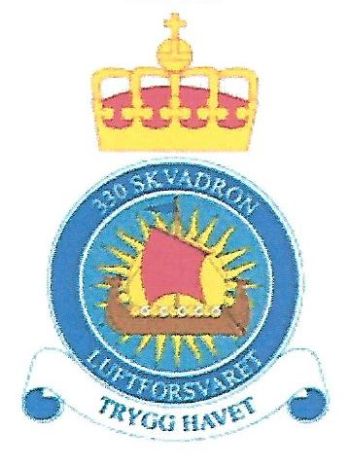 Coat of arms (crest) of the 330th Squadron, Norwegian Air Force