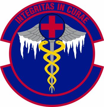 Coat of arms (crest) of the 673rd Healthcare Operations Squadron, US Air Force