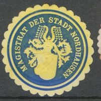 Wappen von Nordhausen/Arms of NordhausenSeal from around 1900