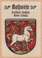 Wappen von Rosswein/Arms (crest) of Rosswein