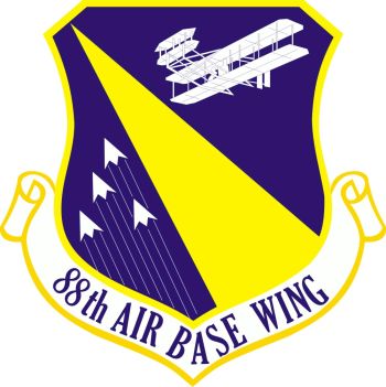 Coat of arms (crest) of the 88th Air Base Wing, US Air Force