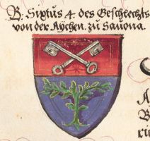 Arms of Sixtus IV