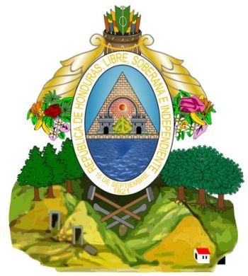 Arms (crest) of National Arms of Honduras