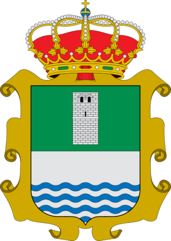 Escudo de Santibáñez de la Peña/Arms (crest) of Santibáñez de la Peña