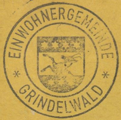 Wappen von Grindelwald/Coat of arms (crest) of Grindelwald