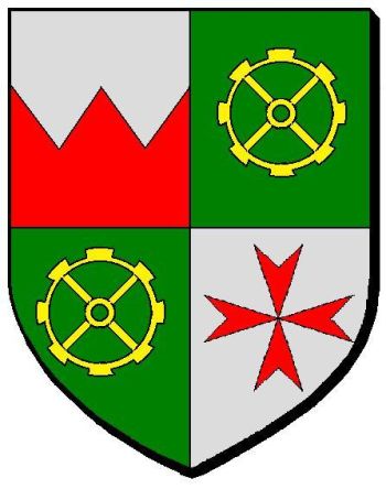 Blason de Melincourt/Arms (crest) of Melincourt