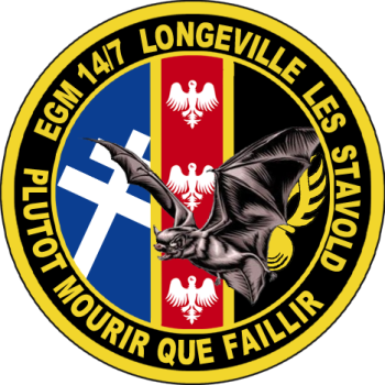 Blason de Mobile Gendarmerie Squadron 14-7, France/Arms (crest) of Mobile Gendarmerie Squadron 14-7, France