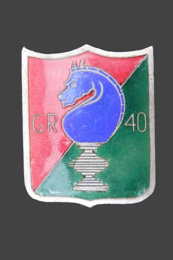 Blason de 40th Infantry Division Reconnaissance Group, French Army/Arms (crest) of 40th Infantry Division Reconnaissance Group, French Army