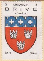 Blason de Brive-la-Gaillarde/Arms (crest) of Brive-la-Gaillarde