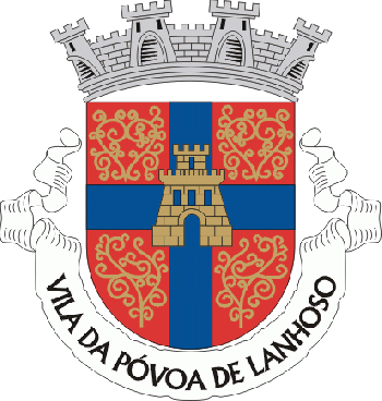 Brasão de Póvoa de Lanhoso/Arms (crest) of Póvoa de Lanhoso