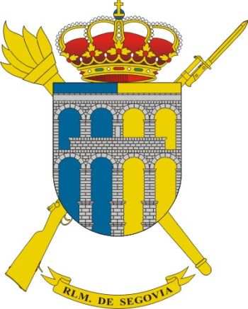 Coat of arms (crest) of the Segovia Military Logistics Residency, Spanish Army